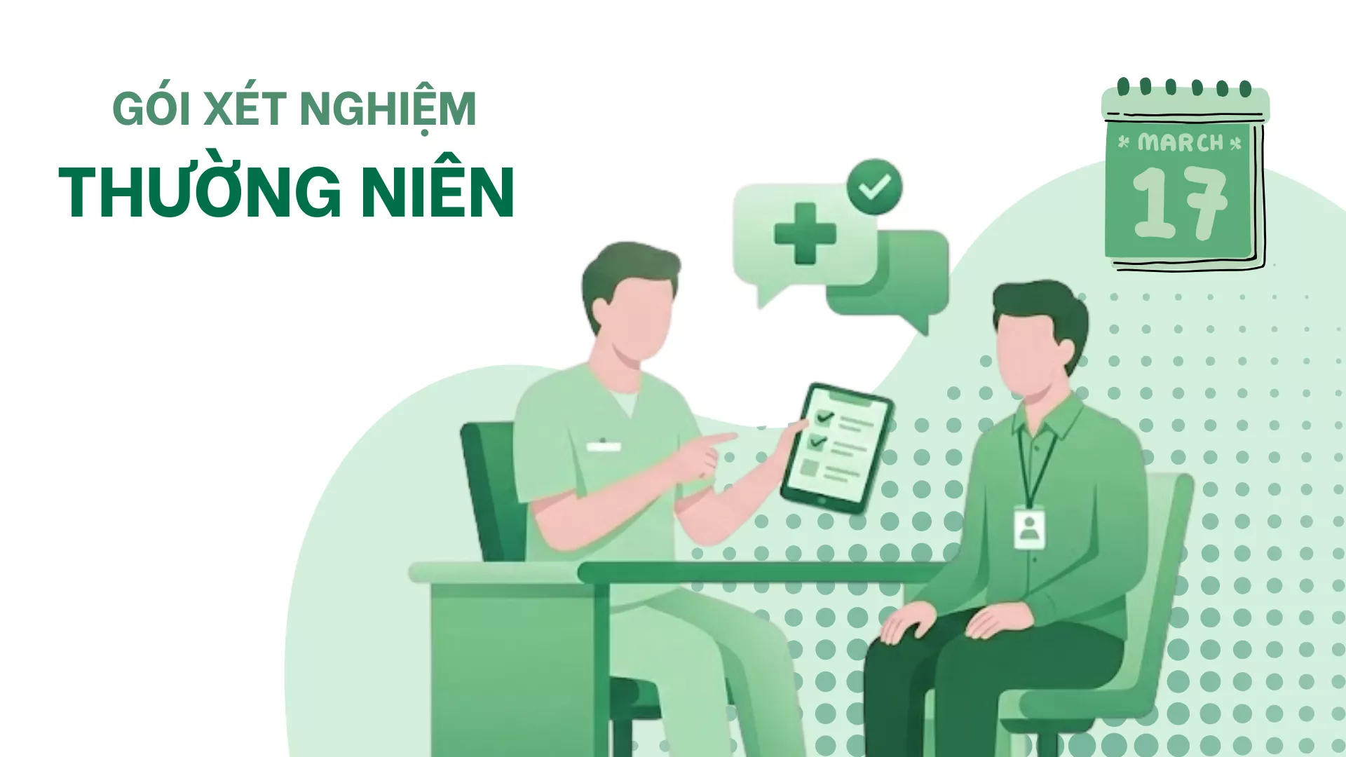Gói xét nghiệm thường niên theo nhu cầu doanh nghiệp